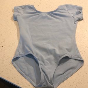 Girls size 11-12 light blue dance leotard